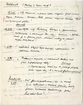 Rękopis dwudziestu ośmiu wykładów Józefa Żurowskiego pt. "Zagadnienie Kopca Krakusa na tle z...