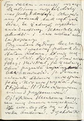 Notatnik nr 73 z odręcznymi notatkami Erazma Majewskiego z okresu od 12.02 1914 r. do 28.07.1914 ...