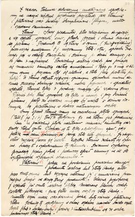 Rękopis pracy doktorskiej Józefa Żurowskiego pt. Wykopalisko z Jakuszowic Małych na tle pokrewnyc...