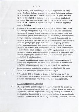 Państwowe Muzeum Archeologiczne w Warszawie. Sprawozdanie z działalności w roku 1990.  Maszynopis...