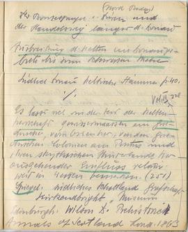 Brulion Józefa Żurowskiego z notatkami w języku niemieckim z okresu studiów w Wiedniu  strona 26