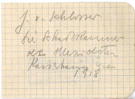 Fiszka z odręcznymi notatkami bibliograficznymi Józefa Żurowskiego  strona 1