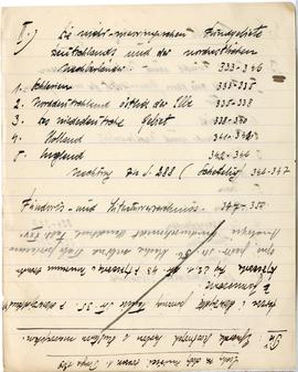 Brulion Józefa Żurowskiego zawierający zbiór luźnych kartek z notatkami w języku polskim i niemie...