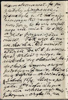 Notatnik nr 96 z odręcznymi notatkami Erazma Majewskiego z okresu od 14.05.1920 r. do 19.08.1920 ...