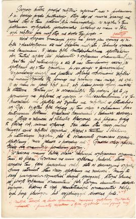 Rękopis pracy doktorskiej Józefa Żurowskiego pt. Wykopalisko z Jakuszowic Małych na tle pokrewnyc...