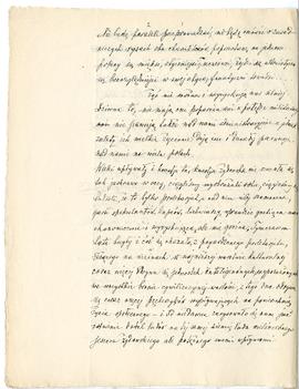 Rękopis niekompletny-fragment artykułu z dnia 15.11.1912 r.  strona: „Nie będę paraleli przeprowa...