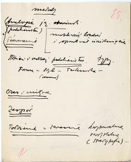 Rękopis wykładów Józefa Żurowskiego z zakresu archeologii przedhistorycznej  strona 195: "[…...