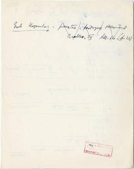 Rękopis sześćdziesięciu ośmiu wykładów Józefa Żurowskiego pt. "Sztuka Podyluwialna" z r...