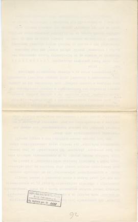 Maszynopis i rękopis trzynastu wykładów Józefa Żurowskiego na temat kultury megalitycznej  strona...