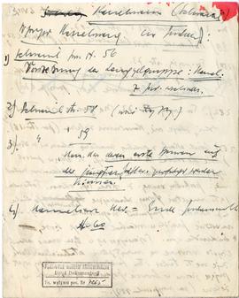 Fragment rękopisu artykułu Józefa Żurowskiego pt. Skarby halsztackiego okresu z doliny Dunajca wr...