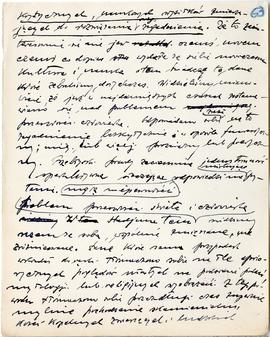Rękopis wykładów Józefa Żurowskiego z zakresu archeologii przedhistorycznej  strona 121: "[…...