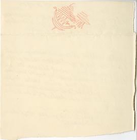 List od Hieronima Rafała Łopacińskiego do Erazma Majewskiego (rękopis)  strona 2
