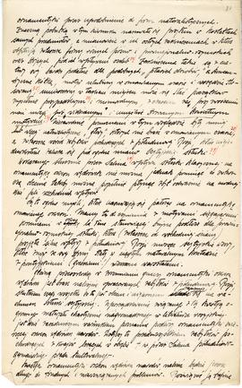 Rękopis pracy doktorskiej Józefa Żurowskiego pt. Wykopalisko z Jakuszowic Małych na tle pokrewnyc...