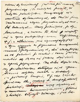 Rękopis wykładów Józefa Żurowskiego z zakresu archeologii przedhistorycznej  strona 29: "[…]...