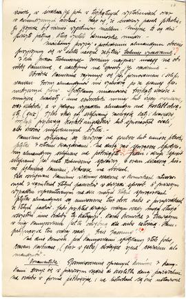 Rękopis pracy doktorskiej Józefa Żurowskiego pt. Wykopalisko z Jakuszowic Małych na tle pokrewnyc...