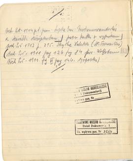 Brulion Józefa Żurowskiego pt. "Plastyka od Fidiasza począwszy" z odręcznymi notatkami ...