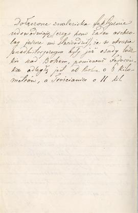List od Antoniego Durzyckiego do Erazma Majewskiego (rękopis)  strona 4