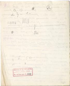 Rękopis wykładów Józefa Żurowskiego z zakresu archeologii przedhistorycznej  strona 224: notatki ...