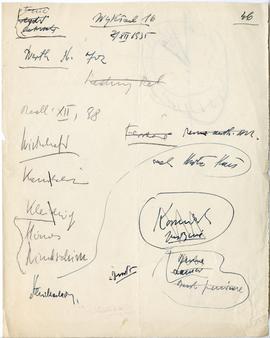 Rękopis szesnastu wykładów Józefa Żurowskiego pt. "Początki kultury ludzkiej" z roku ak...