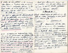 Odręczne wypisy Józefa Żurowskiego w języku niemieckim z publikacji A. Haupta  Die älteste Kunst ...