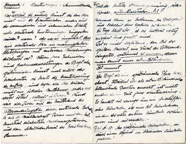 Odręczne notatki Józefa Żurowskiego w języku niemieckim z Karl Neumann  Von ältester deutscher Ku...