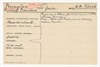 Karta stanowiska "Przemysław (Printzlaff. Primezlaua)  pow. gdańsko-  W.M. Gdańsk" (dru...