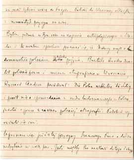 List od Włodzimierza Bugiela do Erazma Majewskiego (rękopis)  strona 2