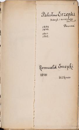 Księga korespondencyjna pt. "Listy do Erazma Majewskiego". Teka III. E. F. G. H  strona...