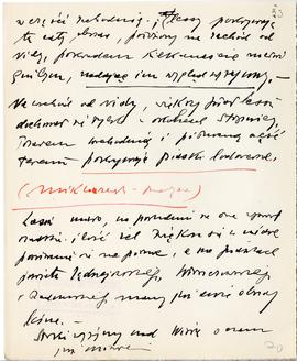 Rękopis dziewięciu wykładów Józefa Żurowskiego pt. "Osadnictwo przedhistoryczne w dorzeczu G...