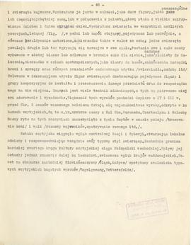 Maszynopis artykułu Józefa Żurowskiego z odręcznymi poprawkami pt. "Sztuka przedhistoryczna ...