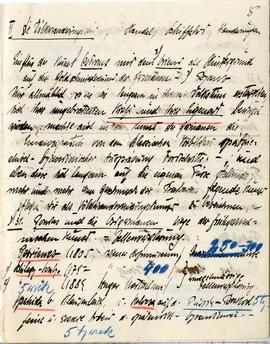 Odręczne wypisy Józefa Żurowskiego w języku niemieckim z Johannes Hoops  Reallexikon der germanis...