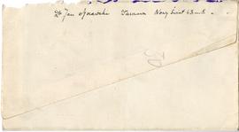 Rękopis listu dr Jana Morawskiego do Józefa Żurowskiego z dnia 27.12.1927 r. wraz z kopertą  stro...