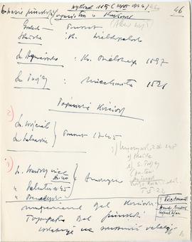 Rękopis dwudziestu ośmiu wykładów Józefa Żurowskiego pt. "Zagadnienie Kopca Krakusa na tle z...