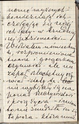 Notes nr 14 z wpisami odręcznymi Erazma Majewskiego z okresu 12.05.1882 r.- 27.12.1882 r.  strona.