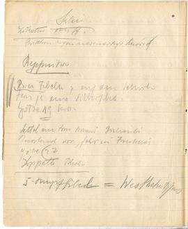 Brulion Józefa Żurowskiego "Żurowski 1918" z notatkami w języku niemieckim z okresu stu...