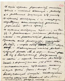 Rękopis wykładów Józefa Żurowskiego z zakresu archeologii przedhistorycznej  strona 199: "[…...