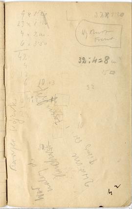 Notes Józefa Żurowskiego pt. "Dziennik przedhistorycznych wiadomości" z odręcznymi nota...