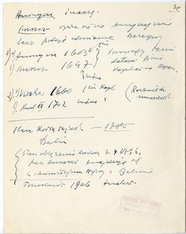 Rękopis dwudziestu ośmiu wykładów Józefa Żurowskiego pt. "Zagadnienie Kopca Krakusa na tle z...