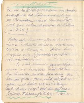 Brulion Józefa Żurowskiego "Żurowski 1918" z notatkami w języku niemieckim z okresu stu...