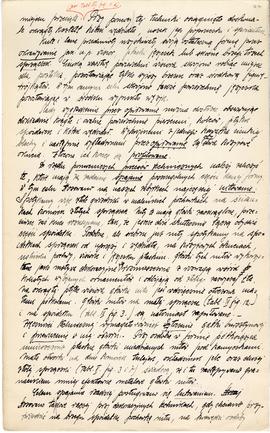 Rękopis pracy doktorskiej Józefa Żurowskiego pt. Wykopalisko z Jakuszowic Małych na tle pokrewnyc...