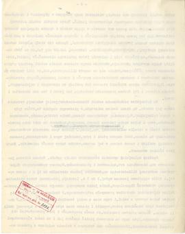 Maszynopis artykułu Józefa Żurowskiego z odręcznymi poprawkami pt. "Sztuka przedhistoryczna ...