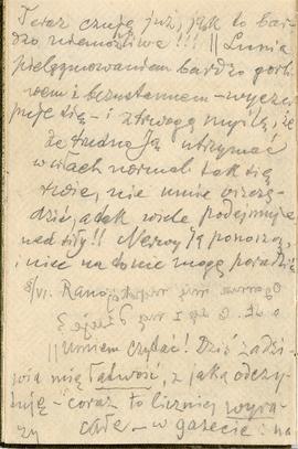 Notatnik nr 93 z odręcznymi notatkami Erazma Majewskiego z okresu od 06.06.1919 r. do 03.12.1919 ...