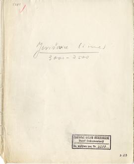 Zespół odręcznych notatek Józefa Żurowskiego (w tym opisy zabytków i zapiski bibliograficzne) wra...