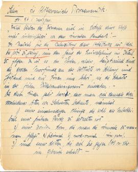 Brulion Józefa Żurowskiego zawierający zbiór luźnych kartek z notatkami w języku polskim i niemie...