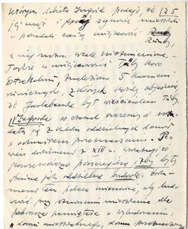 Rękopis trzech wykładów Józefa Żurowskiego pt. "Okres Wikingów w Skandynawji" z roku ak...