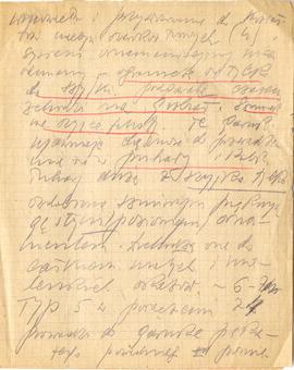 Odręczne notatki Józefa Żurowskiego pt. "Ceramika złocka. Szkic genetyczny i uwagi na podsta...