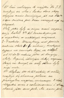 List od Jana Lesieckiego do Redakcji rocznika "Światowit" z dnia 22.03.1899 r. (rękopis...