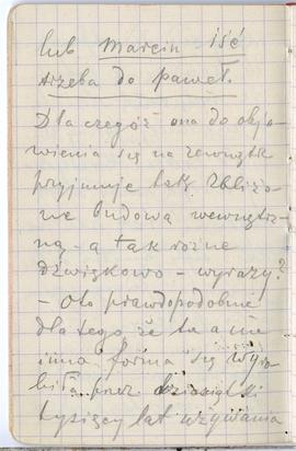 Notes nr 35 z wpisami odręcznymi  Erazma Majewskiego z okresu od 10.07.1890 r. - 25.10.1890 r.  s...