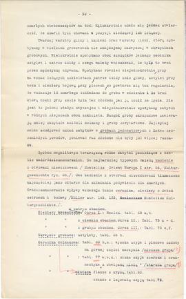 Maszynopis i rękopis trzynastu wykładów Józefa Żurowskiego na temat kultury megalitycznej  strona...