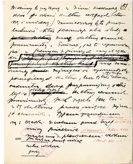 Rękopis dziewięciu wykładów Józefa Żurowskiego pt. "Osadnictwo przedhistoryczne w dorzeczu G...